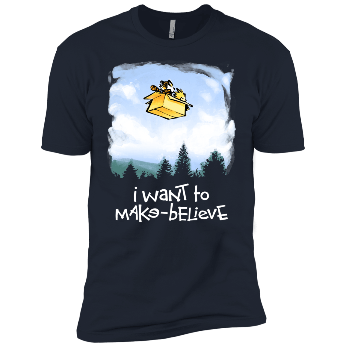 T-Shirts Midnight Navy / YXS Make Believe Boys Premium T-Shirt