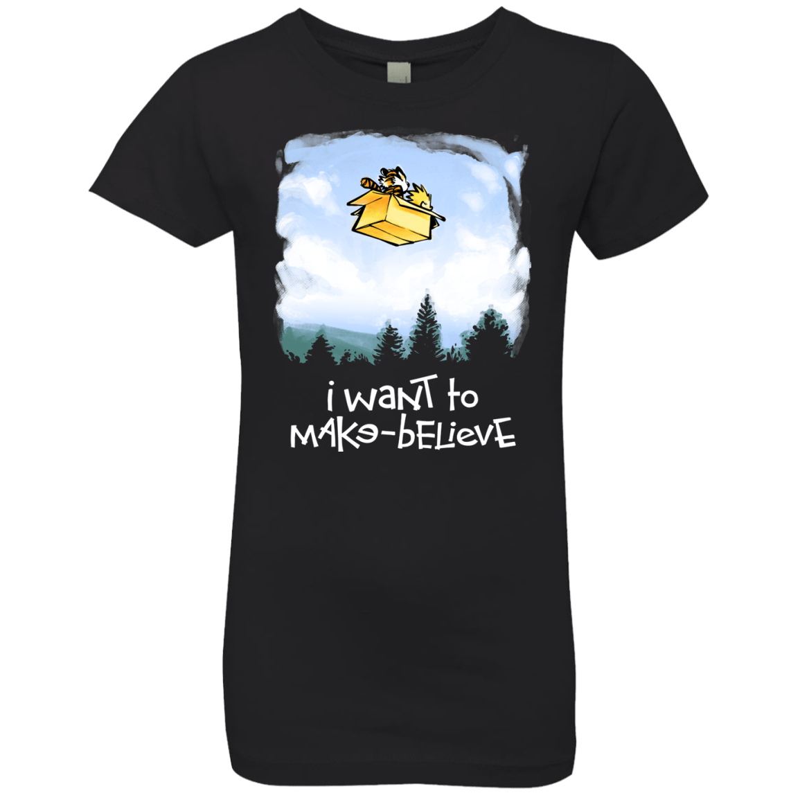 T-Shirts Black / YXS Make Believe Girls Premium T-Shirt