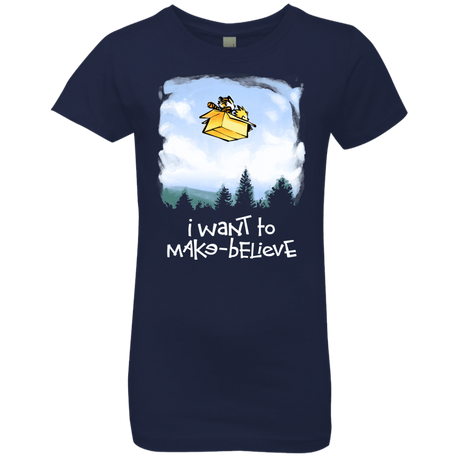 T-Shirts Midnight Navy / YXS Make Believe Girls Premium T-Shirt