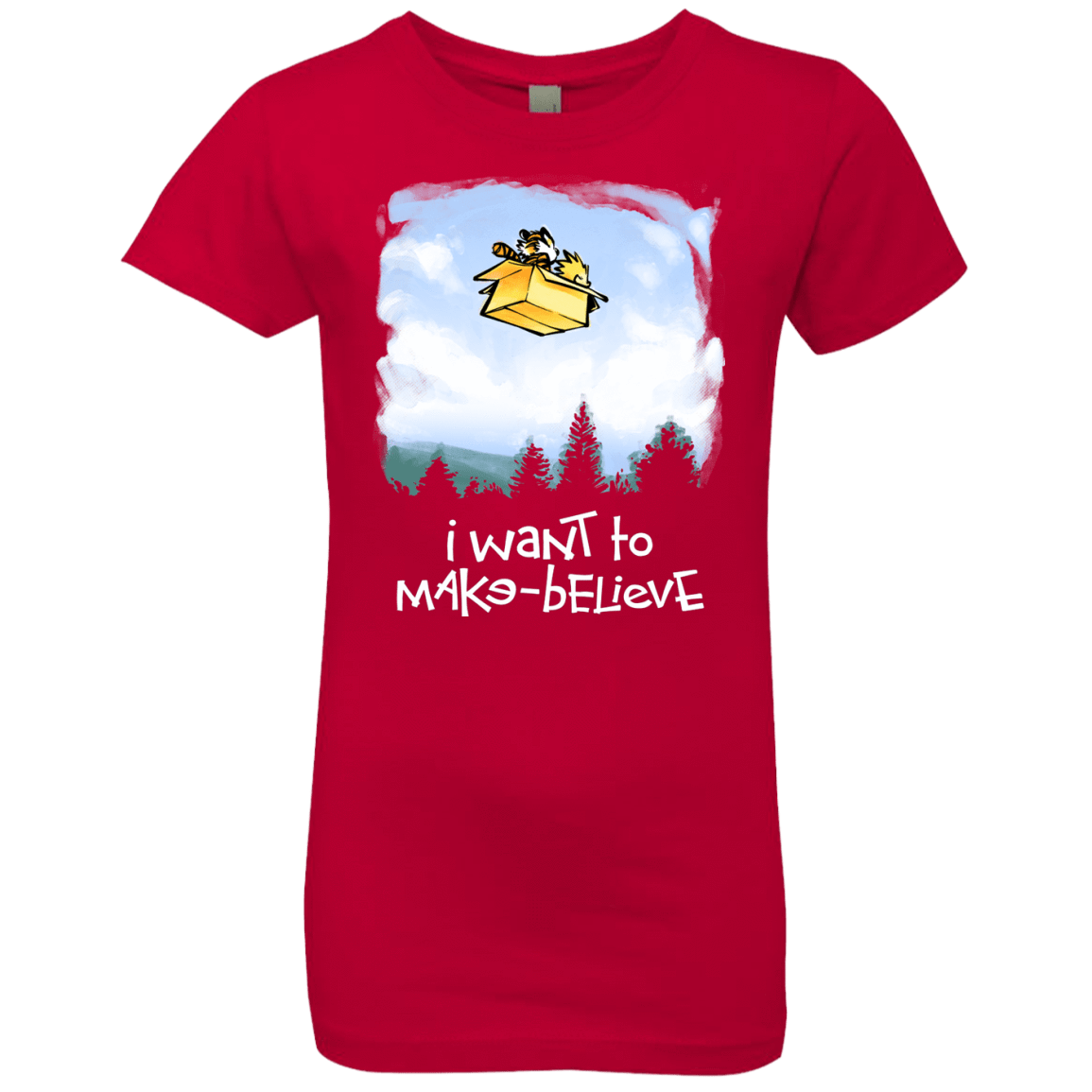 T-Shirts Red / YXS Make Believe Girls Premium T-Shirt