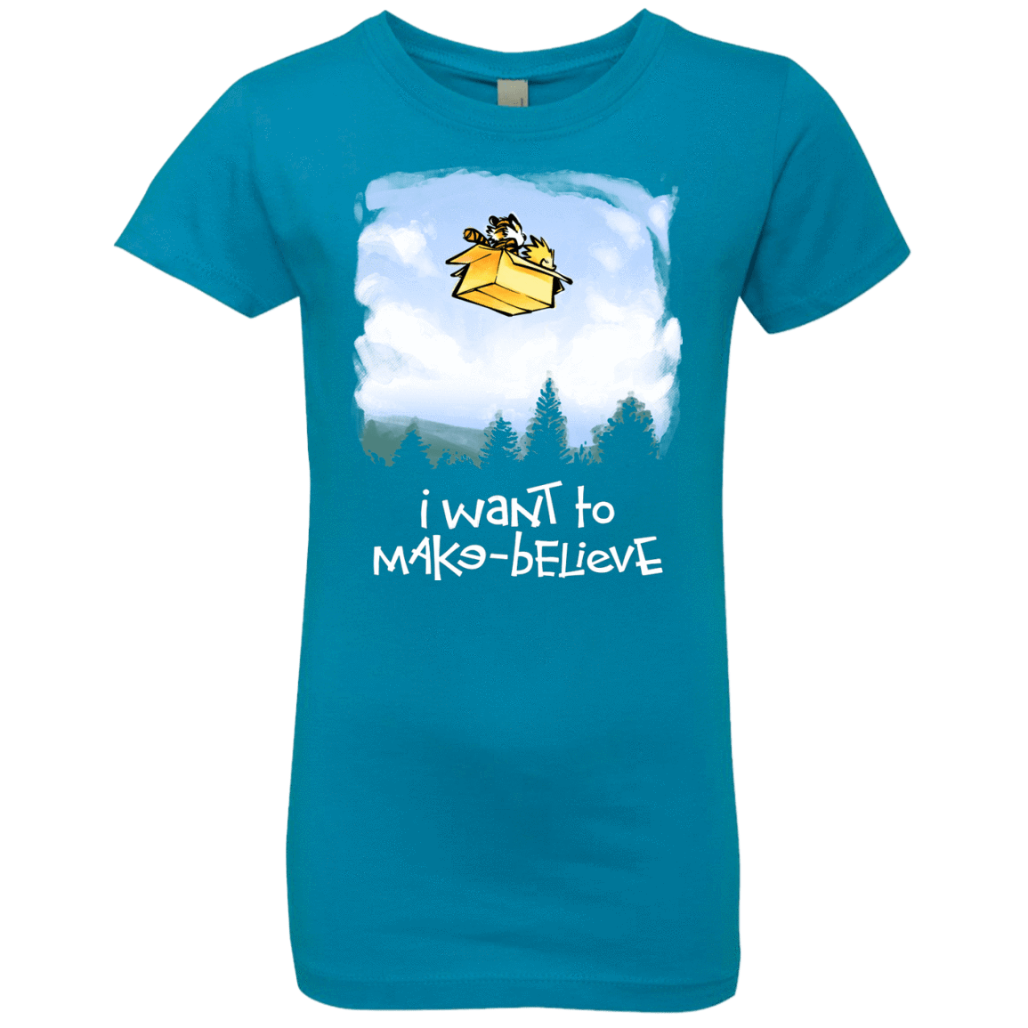 T-Shirts Turquoise / YXS Make Believe Girls Premium T-Shirt