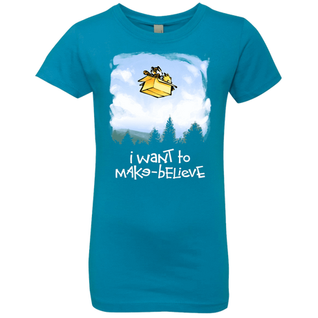T-Shirts Turquoise / YXS Make Believe Girls Premium T-Shirt