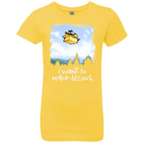 T-Shirts Vibrant Yellow / YXS Make Believe Girls Premium T-Shirt