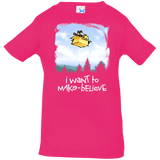 T-Shirts Hot Pink / 6 Months Make Believe Infant Premium T-Shirt