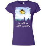 T-Shirts Purple / S Make Believe Junior Slimmer-Fit T-Shirt