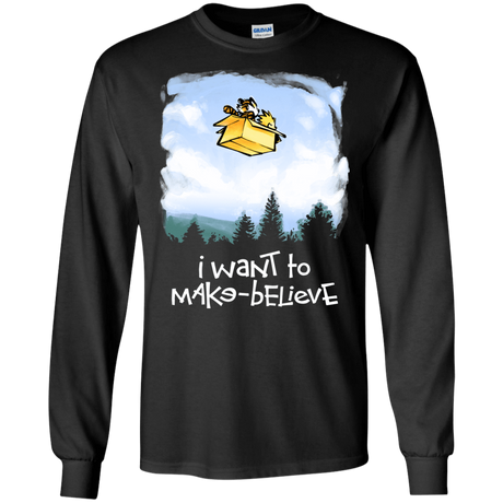 T-Shirts Black / S Make Believe Men's Long Sleeve T-Shirt