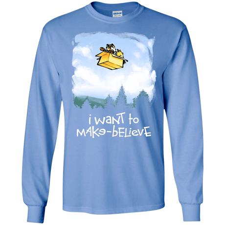 T-Shirts Carolina Blue / S Make Believe Men's Long Sleeve T-Shirt