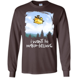 T-Shirts Dark Chocolate / S Make Believe Men's Long Sleeve T-Shirt