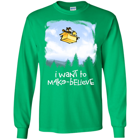 T-Shirts Irish Green / S Make Believe Men's Long Sleeve T-Shirt