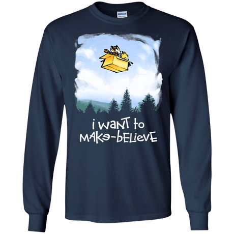 T-Shirts Navy / S Make Believe Men's Long Sleeve T-Shirt