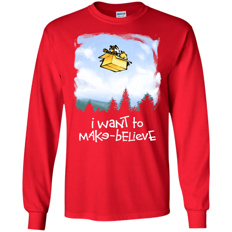 T-Shirts Red / S Make Believe Men's Long Sleeve T-Shirt