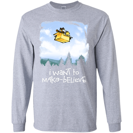 T-Shirts Sport Grey / S Make Believe Men's Long Sleeve T-Shirt