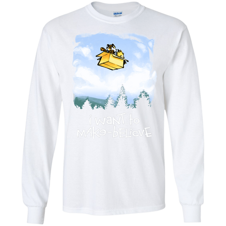 T-Shirts White / S Make Believe Men's Long Sleeve T-Shirt