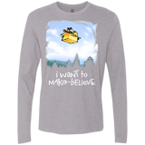 T-Shirts Heather Grey / S Make Believe Men's Premium Long Sleeve