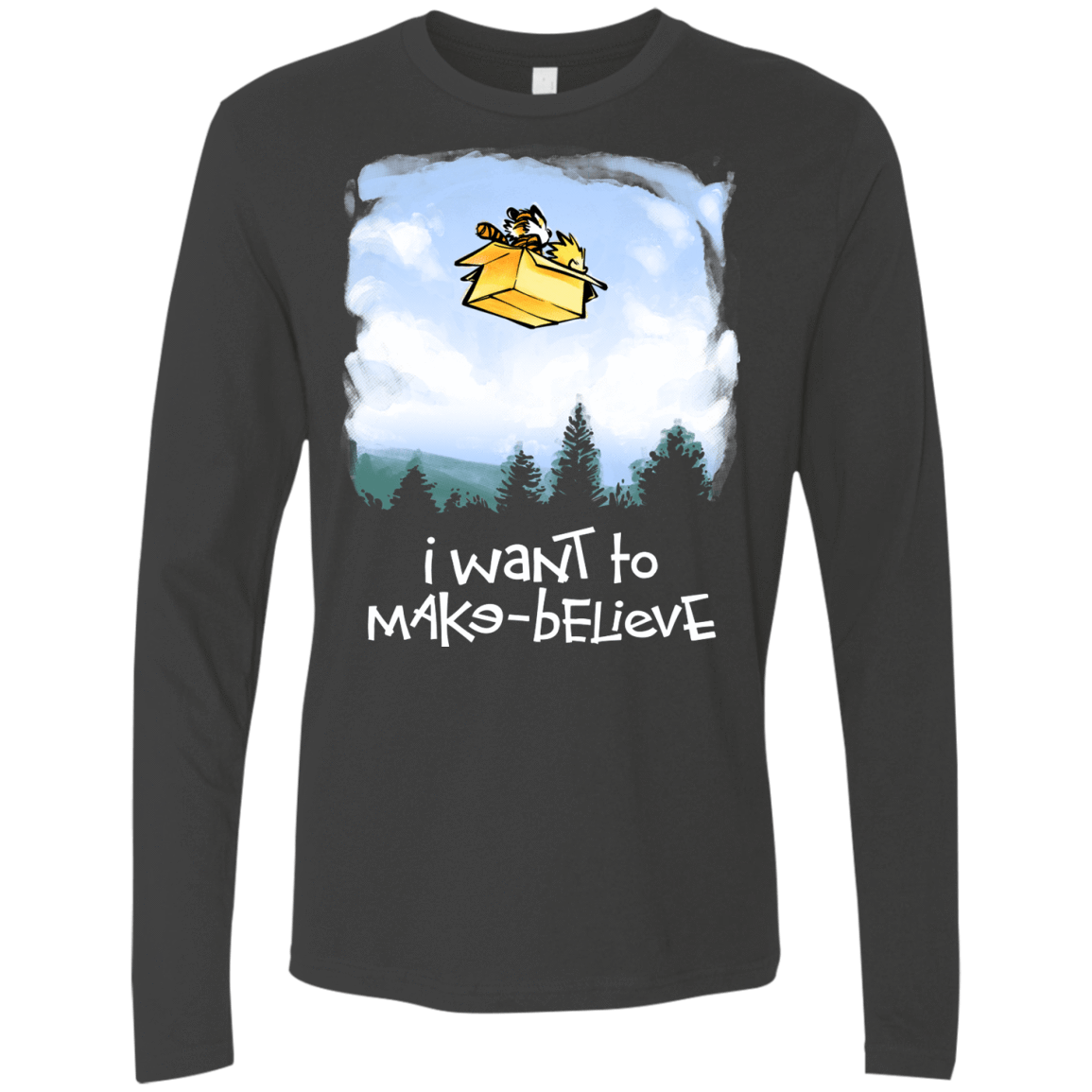T-Shirts Heavy Metal / S Make Believe Men's Premium Long Sleeve