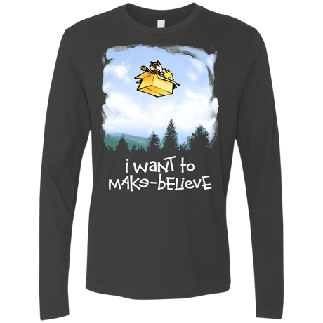 T-Shirts Heavy Metal / S Make Believe Men's Premium Long Sleeve