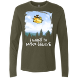 T-Shirts Military Green / S Make Believe Men's Premium Long Sleeve