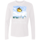 T-Shirts White / S Make Believe Men's Premium Long Sleeve