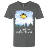 T-Shirts Heavy Metal / X-Small Make Believe Men's Premium V-Neck