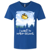 T-Shirts Royal / X-Small Make Believe Men's Premium V-Neck