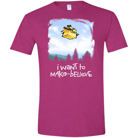 T-Shirts Antique Heliconia / S Make Believe Men's Semi-Fitted Softstyle