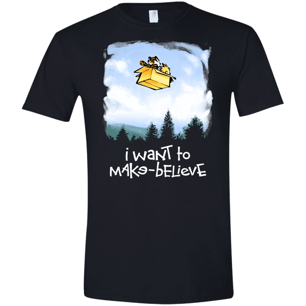T-Shirts Black / X-Small Make Believe Men's Semi-Fitted Softstyle