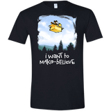 T-Shirts Black / X-Small Make Believe Men's Semi-Fitted Softstyle