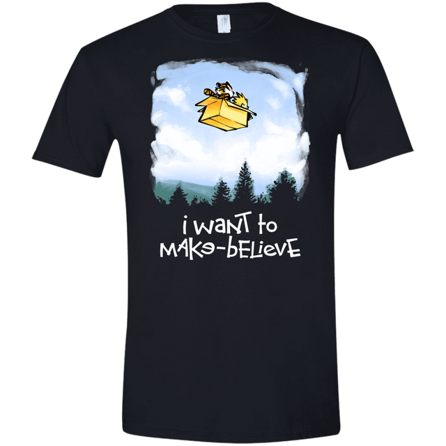 T-Shirts Black / X-Small Make Believe Men's Semi-Fitted Softstyle