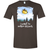 T-Shirts Dark Chocolate / S Make Believe Men's Semi-Fitted Softstyle