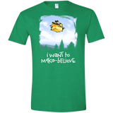 T-Shirts Heather Irish Green / S Make Believe Men's Semi-Fitted Softstyle