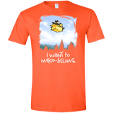 T-Shirts Orange / S Make Believe Men's Semi-Fitted Softstyle