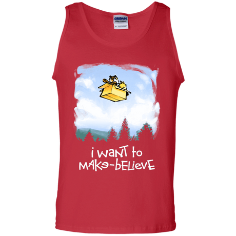 T-Shirts Red / S Make Believe Men's Tank Top