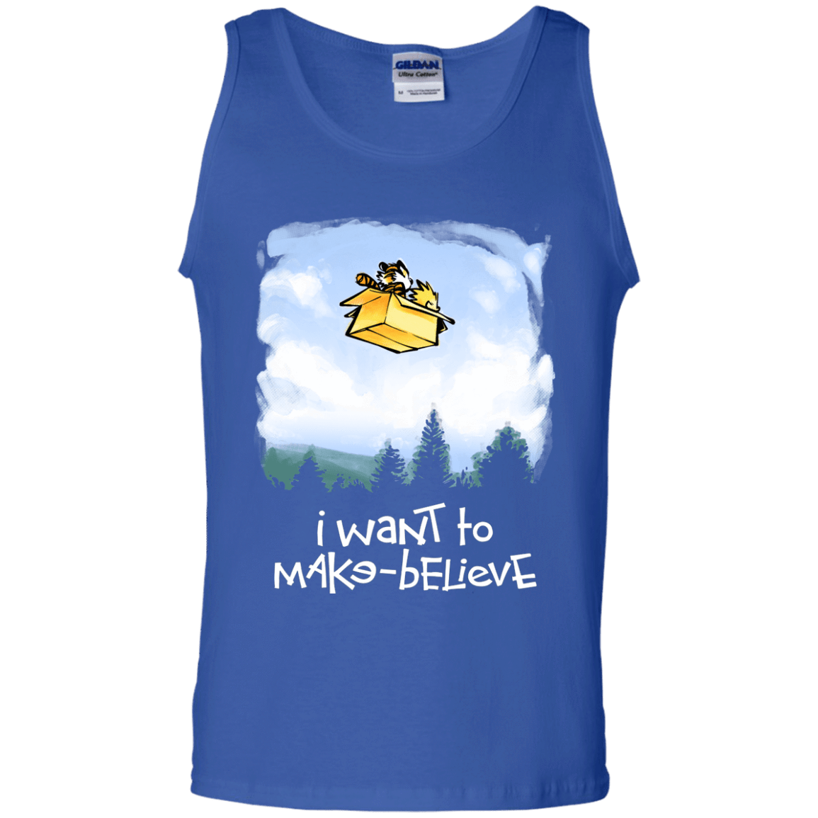 T-Shirts Royal / S Make Believe Men's Tank Top