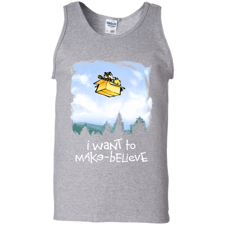 T-Shirts Sport Grey / S Make Believe Men's Tank Top