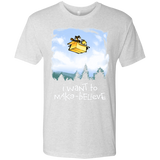 T-Shirts Heather White / S Make Believe Men's Triblend T-Shirt