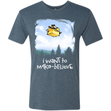 T-Shirts Indigo / S Make Believe Men's Triblend T-Shirt
