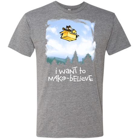 T-Shirts Premium Heather / S Make Believe Men's Triblend T-Shirt