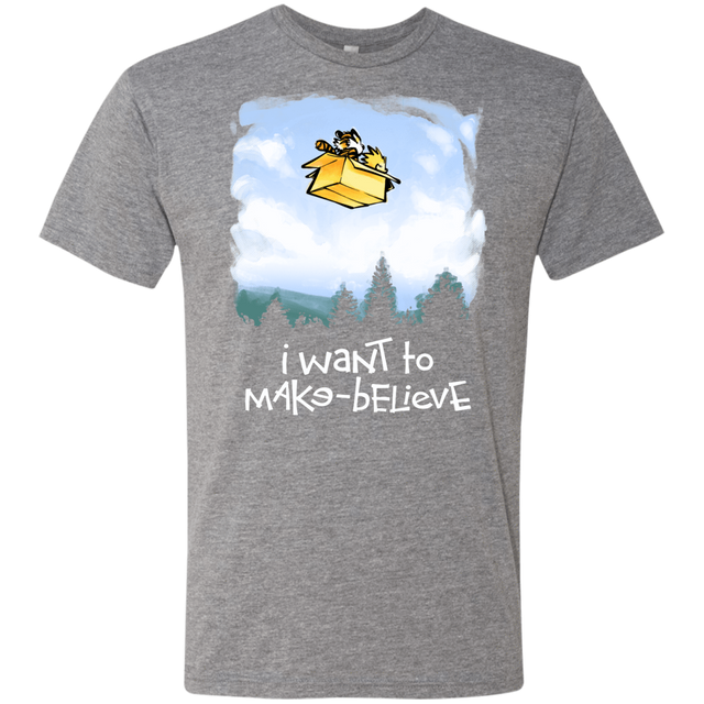 T-Shirts Premium Heather / S Make Believe Men's Triblend T-Shirt