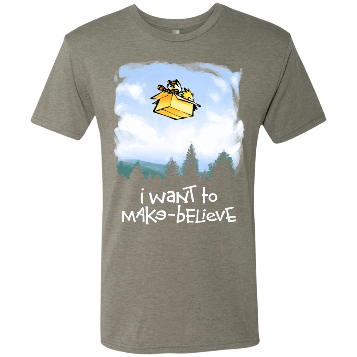 T-Shirts Venetian Grey / S Make Believe Men's Triblend T-Shirt