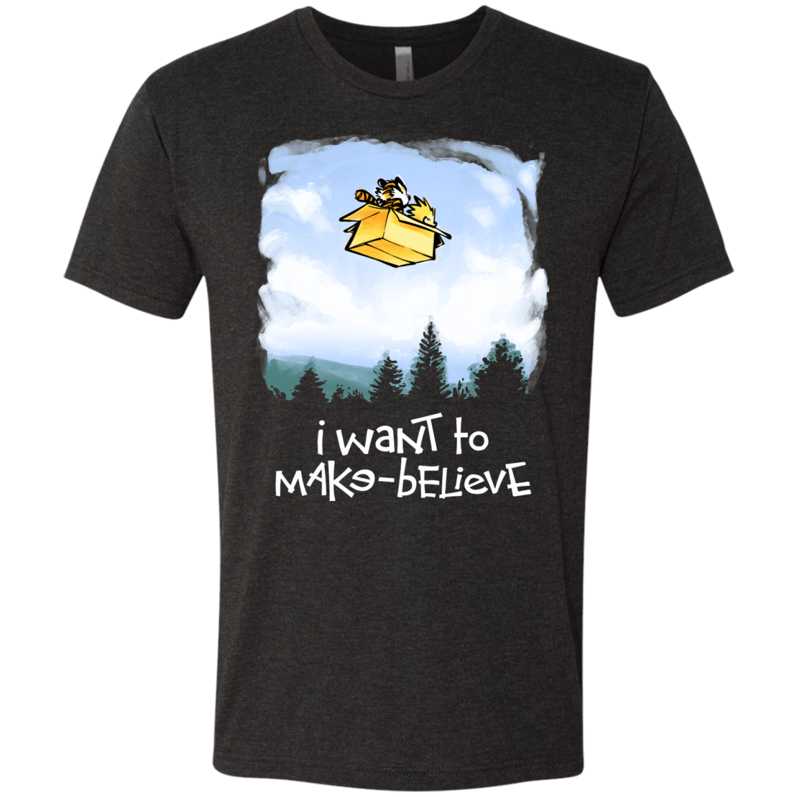 T-Shirts Vintage Black / S Make Believe Men's Triblend T-Shirt