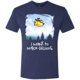 T-Shirts Vintage Navy / S Make Believe Men's Triblend T-Shirt