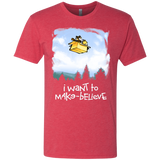 T-Shirts Vintage Red / S Make Believe Men's Triblend T-Shirt
