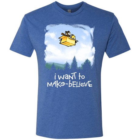 T-Shirts Vintage Royal / S Make Believe Men's Triblend T-Shirt