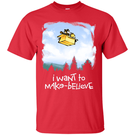 T-Shirts Red / S Make Believe T-Shirt