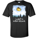 T-Shirts Black / XLT Make Believe Tall T-Shirt