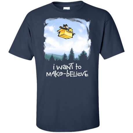 T-Shirts Navy / XLT Make Believe Tall T-Shirt