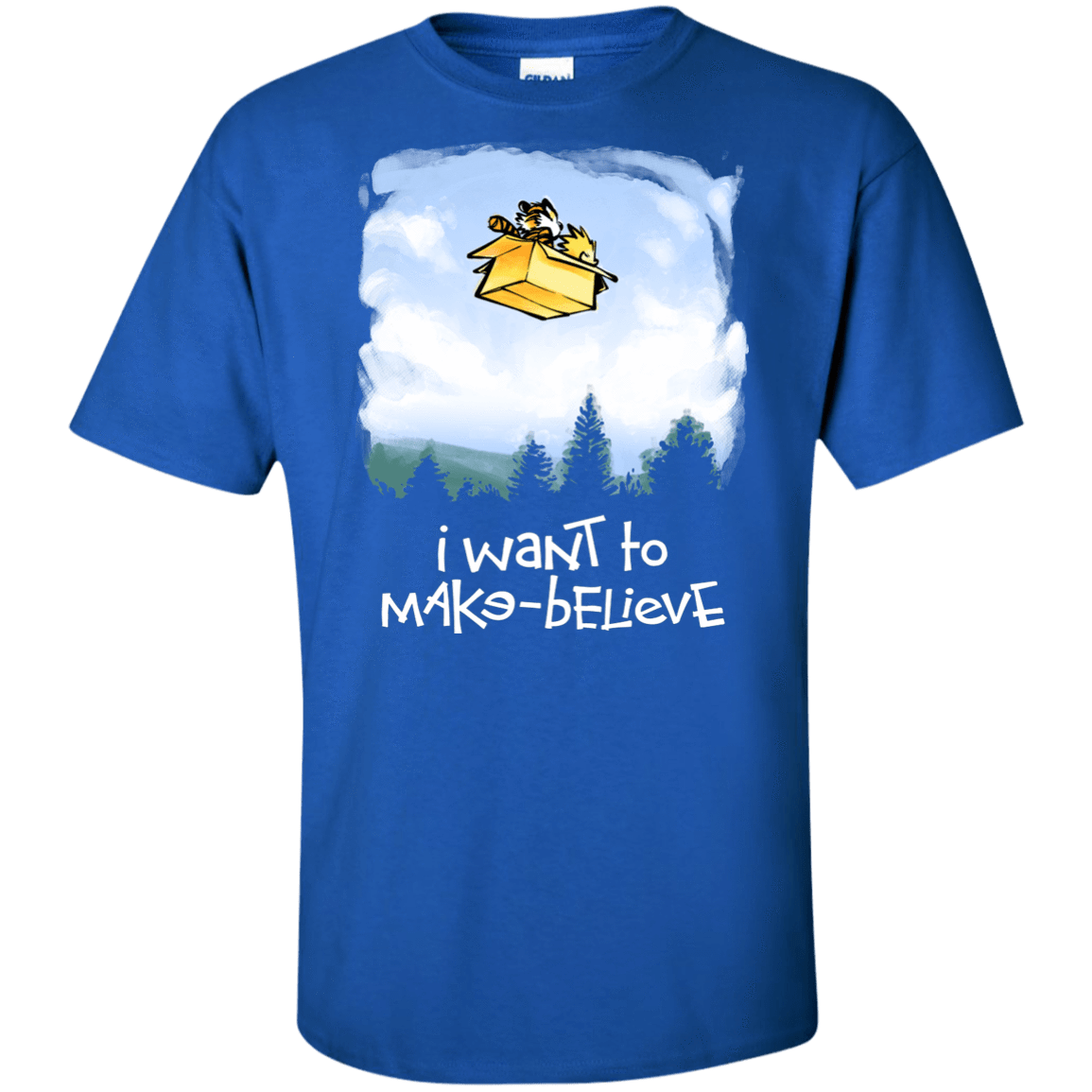 T-Shirts Royal / XLT Make Believe Tall T-Shirt