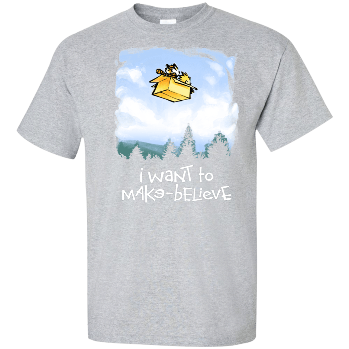 T-Shirts Sport Grey / XLT Make Believe Tall T-Shirt