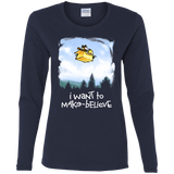 T-Shirts Navy / S Make Believe Women's Long Sleeve T-Shirt