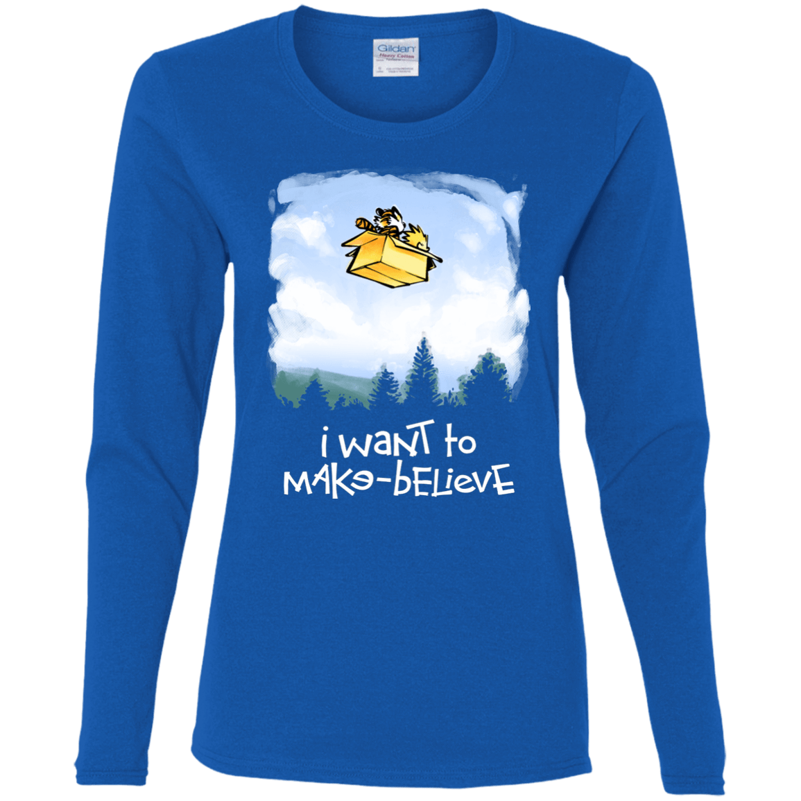 T-Shirts Royal / S Make Believe Women's Long Sleeve T-Shirt